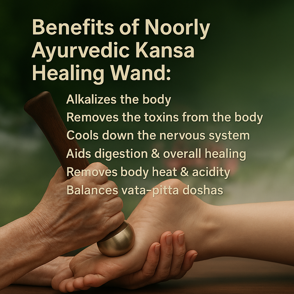 Noorly™ Ayurvedic Kansa Healing Wand