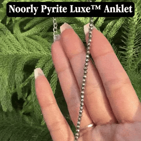Noorly Pyrite Luxe ™️ Anklet