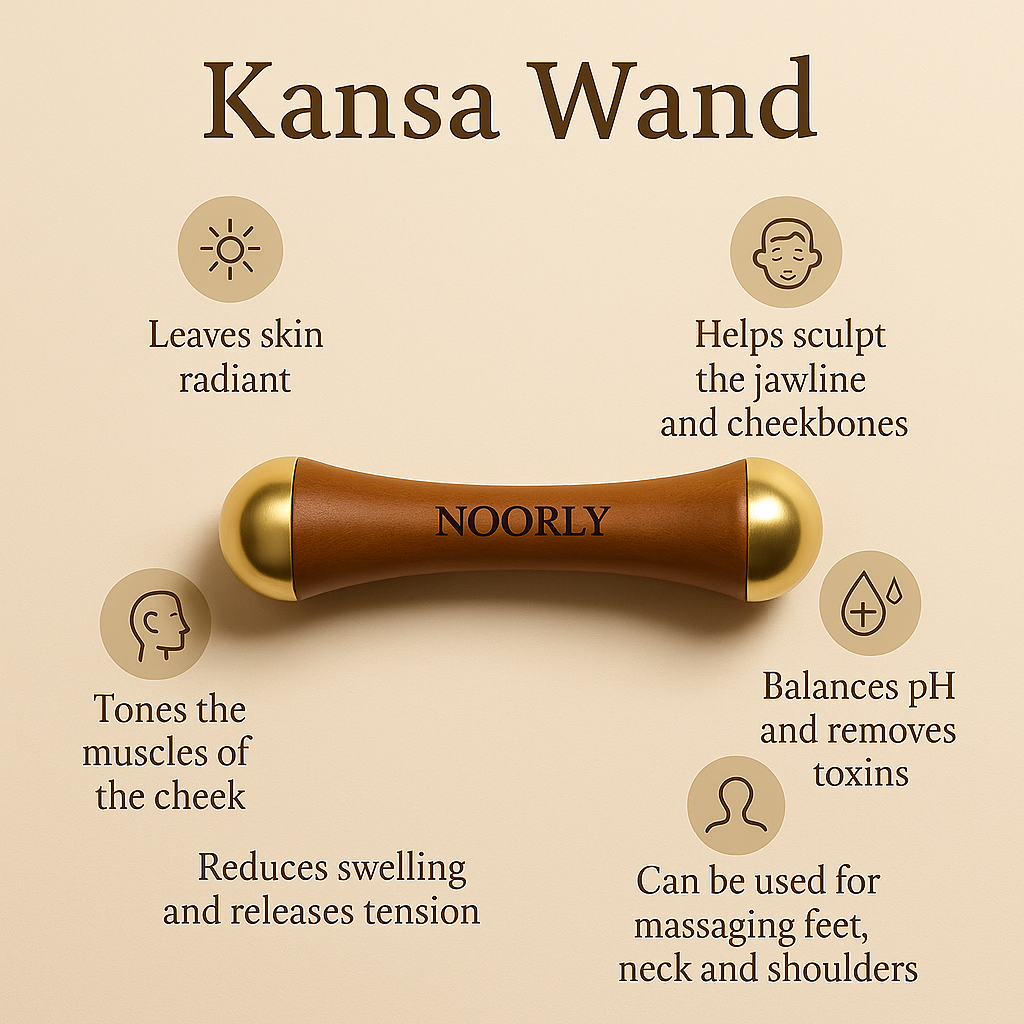 Noorly™ Ayurvedic Kansa Healing Wand