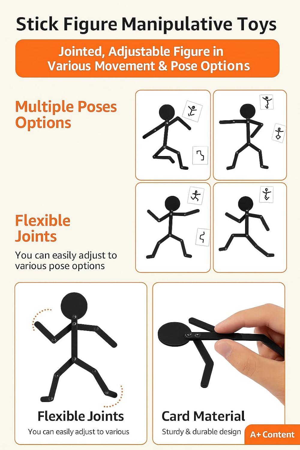 Noorly Creative Learning Stickman Toy™