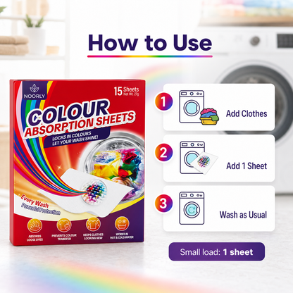 Noorly™ ColourLock Colour Absorption Sheets
