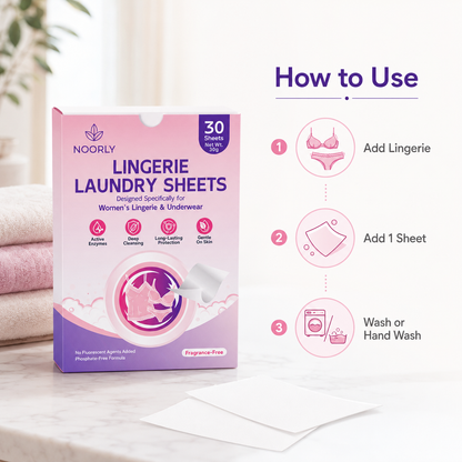 Noorly LaceCare Lingerie Laundry Sheets