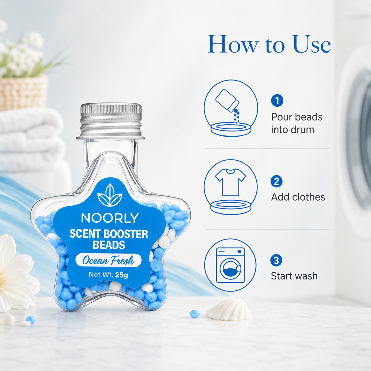 Noorly OceanFresh Scent Booster Beads