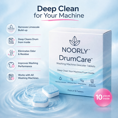 Noorly DrumCare™️ Washing Machine Descaler Tablets