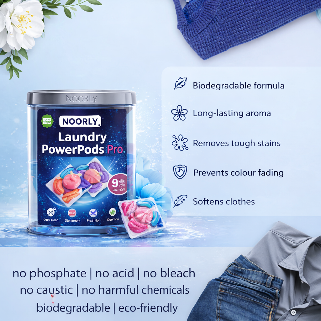 Noorly™ 5-in-1 Laundry PowerPods Pro