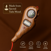 Noorly Ayodhya Ram Mandir Blessed Pure Tulsi Mala Manaka Noorly Meditation Jap Counter™