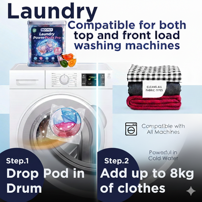 Noorly™ 5-in-1 Laundry PowerPods Pro