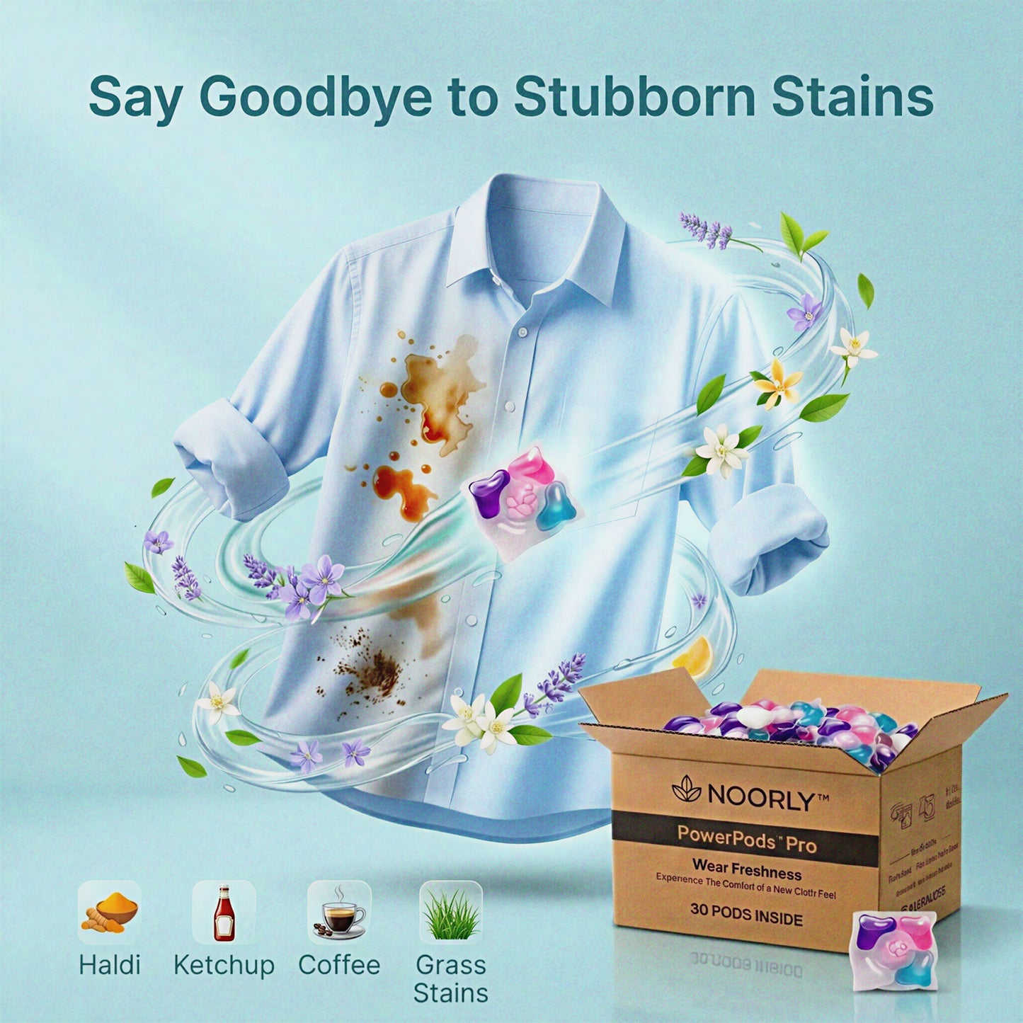 Noorly™ 5-in-1 Laundry PowerPods Pro
